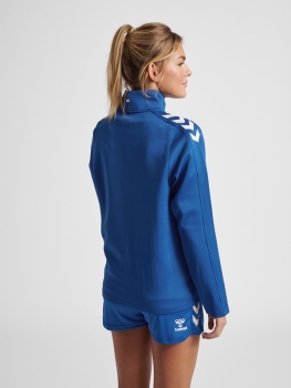 Damen Trainingsjacke Hummel Core XK Poly Zip - Blau